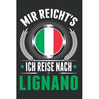 Imagem de Lignano Notizbuch: Lignano Italien Urlaub Reise Geschenk / 6x9 Zoll / 120 linierte Seiten