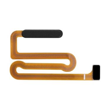 Imagem de BESJMYT Botão Liga/Desliga e Sensor de Impressão Digital Cabo Flex Substituição para Samsung Galaxy A04s Cabo Flexível Liga/Desliga Botão de Controle Conector Peças de Reparo SM-A047F (Preto)