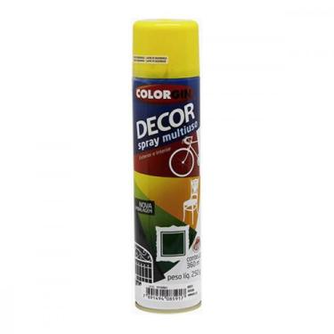 Imagem de Spray Colorgin Decor Amarelo 360Ml 859