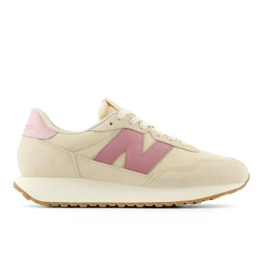 Imagem de New Balance Tênis feminino 237 V1, 43, Arenito/jacarandá/rosa orbe, 41