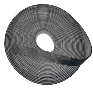 Imagem de Borracha Perfil Esponjoso Vedação 50x06mm Macio - 25 Metros Borrachas Londrina