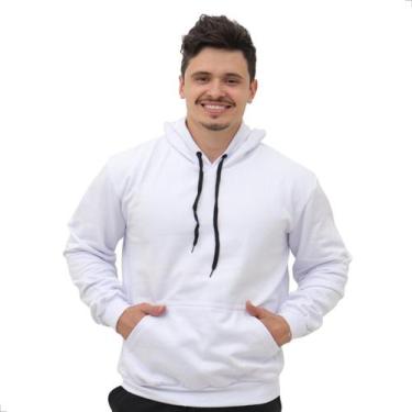 Imagem de Blusa de Moletom Adulto Masculina TechMalhas quentinha para o frio, Br