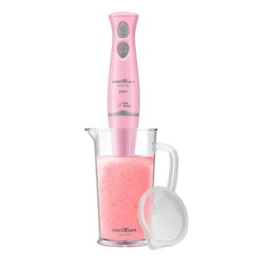 Imagem de Mixer Britânia  Rosa 350W Com Jarra 127V/110V - BRITANIA