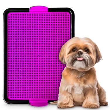 Imagem de Sanitário Banheiro Tapete Higienico Lavável Cachorro Gato (Rosa, Único)