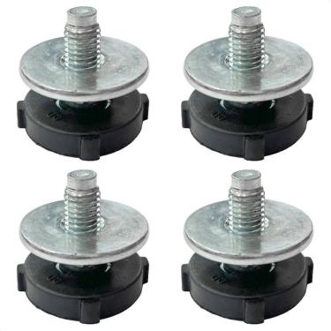 Imagem de Kit 4 Pé Nivelador Lava E Seca Philco Plr12B Pls12B