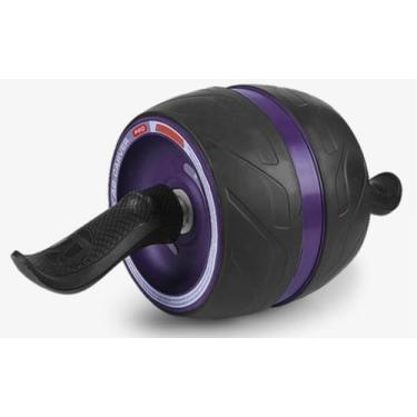 Imagem de Roda Abdominal Profissional c/ Tração Exercício Lombar Ultra - OCCY