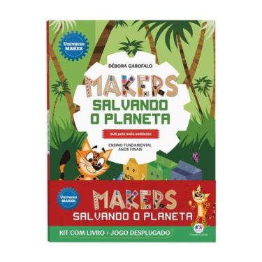 Imagem de Makers Salvando O Planeta - Kit Com Livro + Jogo Desplugado