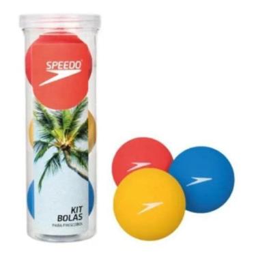 Imagem de Kit Bolas Frescobol Speedo - Cores