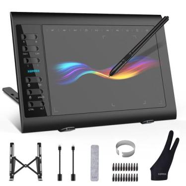 Imagem de Tablet de desenho gráfico XOPPOX 10x6
