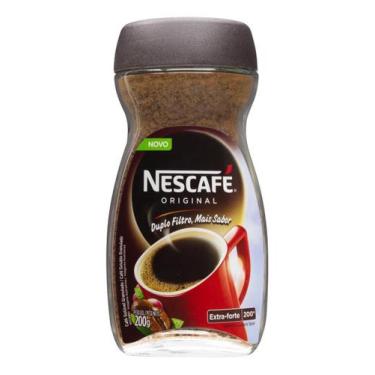 Imagem de Cafe Soluvel Granulado Extraforte Nescafe Original Vidro - Nescafé