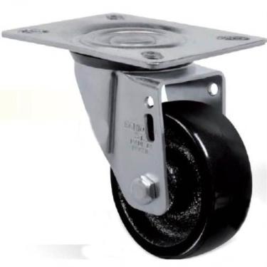 Imagem de Rodízio Com Placa de Ferro Giratória GL312FN - PF1029 - SCHIOPPA