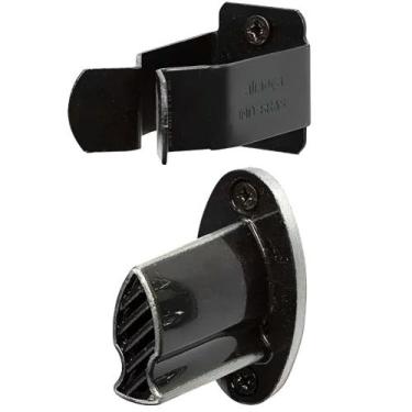 Imagem de Fixador De Porta/Piso Zincado Em Blister Preto NIQ.86151/3 - 035129 - 