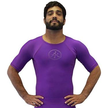 Imagem de Keiko, Rashguard Grade Manga Curta, Unissex, Roxo, GG