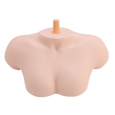 Imagem de Modelo de Ombro, Hairdressing Training Stand para Suporte Cabeça do Manequim, Suporte Fictício Com Suporte de PVC, Porta -peruca para Estilo de Cabelo, Trança, Massagem