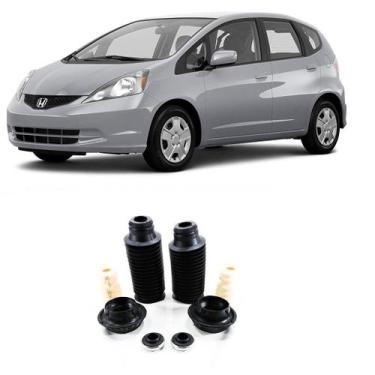 Imagem de Par de Batentes Dianteiro Honda Fit DX-AT 14 16V Flex 2010 a 2013 - Sp