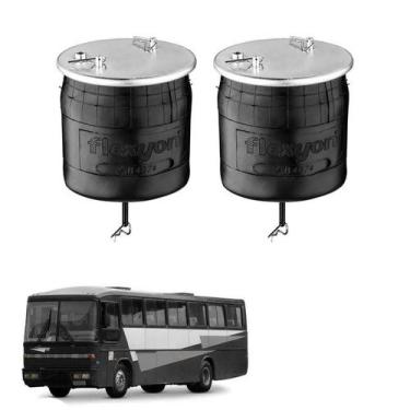 Imagem de Kit Bolsa Ar Suspensao Eixo Scania K 124 Traseiro - Suspentech