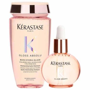 Imagem de Kérastase Gloss Absolu Glaze Kit  Shampoo + Óleo Capilar - Kerastase, 