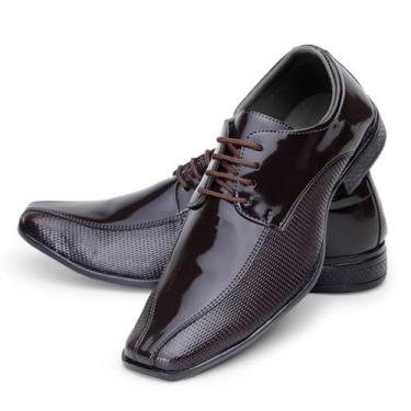 Imagem de Sapato Sport Fino Cadarço Barato Masculino Conforto Super Leve Casual 