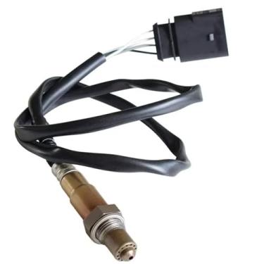 Imagem de Sensor de oxigênio para VW NEW BEETLE 1.8 2.5 0258010011 030906262R 0258010012 0258010075 Sonda de ar e combustível de 4 fios