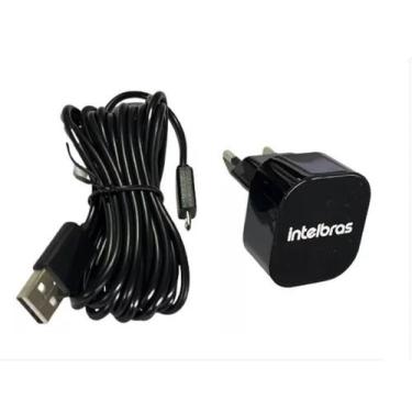 Imagem de Kit Cabo E Fonte Câmera Wifi Mibo Ic3 Ic4 Im3 Im4 Imx- Preto - Interte