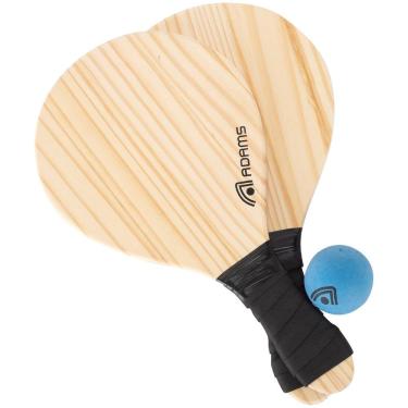 Imagem de Kit de Frescobol Adams 2 Raquetes + 1 Bolinha