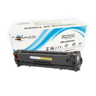 Imagem de Toner Compatível Cb542A Ce322A Amarelo CM1312 CP1215 CP1515 - Cartucho