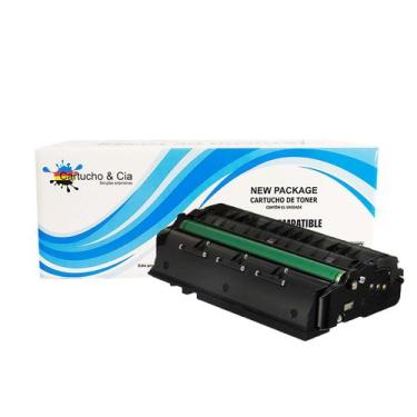 Imagem de Toner Comp. 408161 Preto SP377 SP377DNWX SP377SFNWX 6.4K - Cartucho & 
