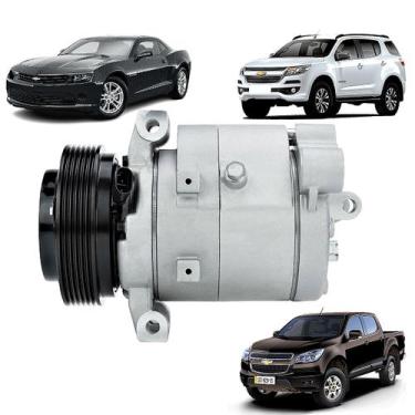 Imagem de Compressor Ar Condicionado Gm Trailblazer / Camaro V6 - KLASSE AUTO PA