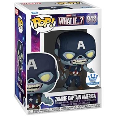 Imagem de Funko 58254 Pop! Marvel: What If - Zombie Captain America Exclusive #948