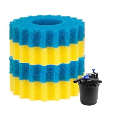 Imagem de BZTT CPF 2500 Pond Filter Replacement Sponge Filter Media Pad Koi Fish Pond Filter Sponge Compatível com Grech VIVOHOME/VEVOR Filtros de lagoa para lagoas externas Aquário Bio Sponge Filter Media Pad