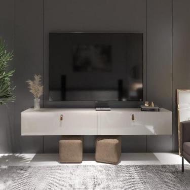 Imagem de Rack Suspenso para Tv até 70 Polegadas 2 Portas Grécia 180cm - ViaNoss