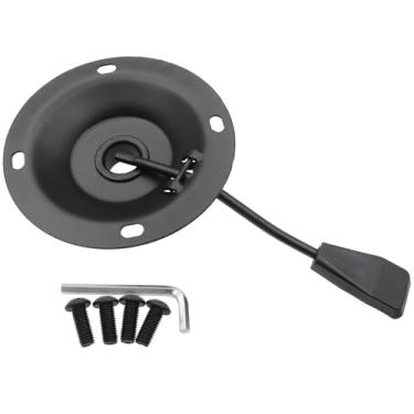 Imagem de safycaby Base de inclinação para cadeira de escritório, mecanismo de elevação de controle resistente, 9,94 x 9,4 cm, orifício de montagem, peças de reposição para mecanismo de controle de inclinação