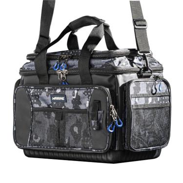Imagem de Bolsa Pesca Marine Sports M-BP25C 30x50x30cm Com Caixa Nylon Resistente