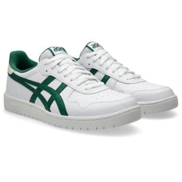 Imagem de ASICS Tênis unissex Japan S Sportstyle, Jaspe branco verde, 35