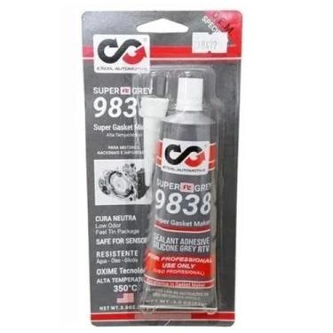 Imagem de Cola Silicone de Vedação Motor Super Grey 9838 Excel 85gr - Excel Auto