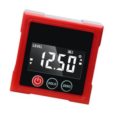 Imagem de IEUDNS Mini Transferidor, Localizador de ângulos, Localizador de ângulos Digital, Ferramentas para Marcenaria, Máquinas de Construção E Alvenaria, 1 lado magnético