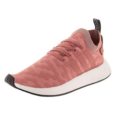 Imagem de adidas Originals Tênis de corrida feminino NMD_r2 Pk W, Rosa cru/rosa cru/cinza três, 5