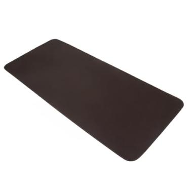 Imagem de MousePad Grande 70x30 Desk Pad Couro Gamer Office(Café)