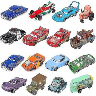 Imagem de Disney pixar carros 2 3 relâmpago mcqueen brinquedos (carros-lizzie-8c