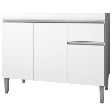 Imagem de Balcao Para Pia Sem Tampo 95 cm Tatiane REAJL Moveis