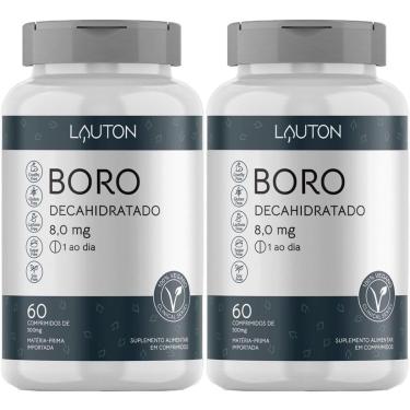 Imagem de Kit 2X Boro Decahidratado - 60 Comprimidos - Lauton Nutrition-Masculino