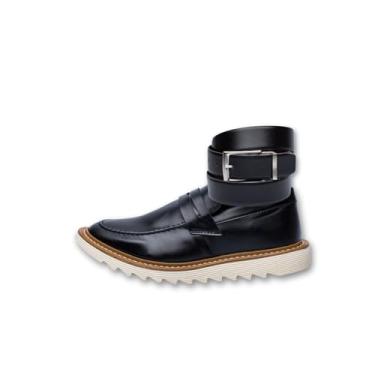 Imagem de ThézB Sapato Social Masculino Oxford em Couro Sintético, Sola Tratorada, Estilo Brogue Elegante com Fivela, Marrom (Preto Off, BR, Adulto, Numérico, 43)