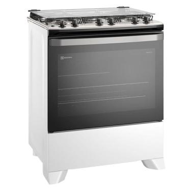 Imagem de Fogao Electrolux Efficient 5 Bocas Automatico Mesa de Inox Tripla Chama