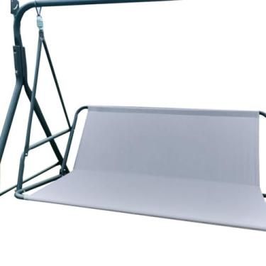 Imagem de 45.3 X 18.9 X 18.9 Inches Waterproof Swing Cushion Covers, Outdoor Swing Seat Protection Cover, Replacement Swing Seat Cover for Patio Garden Yard, 600D Oxford Cushion