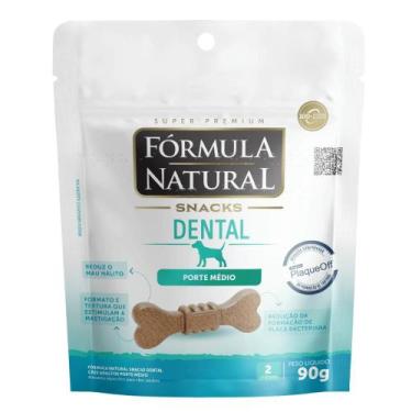 Imagem de Petisco Fórmula Natural Snacks Dental Cães Adultos Porte Médio 90g - A