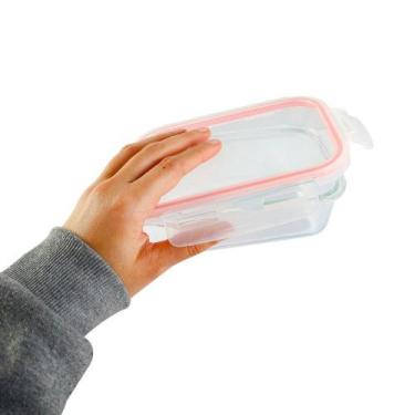 Imagem de Pote De Vidro Hermético 640Ml Com Tampa - Uni