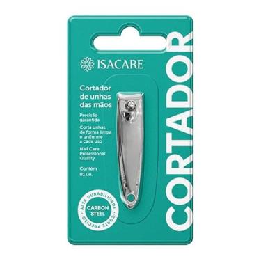 Imagem de Isacare – Personal Cortador de Unha para Mão | Aço Inoxidável com Lixa Embutida | Portátil, Resistente e Durável