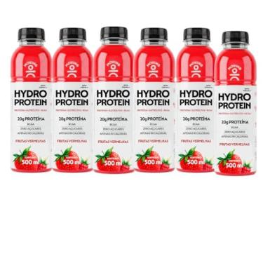 Imagem de Combo 6 Moving Hydro Whey Protein 500ml Frutas Vermelhas