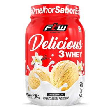 Imagem de Delicious 3 Whey FTW - 900g-Unissex