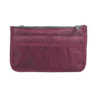 Imagem de Bolsa De Armazenamento Multifuncional Grande Capacidade Para Maquiagem